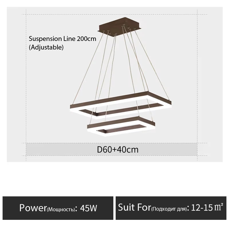 Duplex Floor Chandelier Staircase Villa Modern Simple Nordic Engineering Leap Floor Rotating Living Room Hall Ceiling Lamp