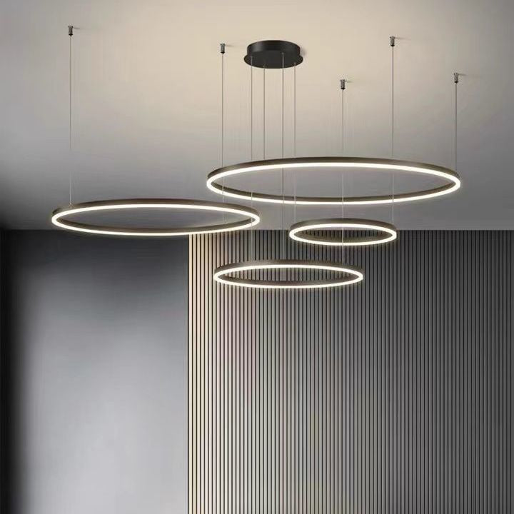 Modern Minimalist Chandelier - Creative Round Light