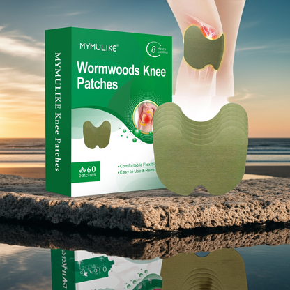 60PCS Knee Patches Natural Knee PatchWarming Herbal Patches for Knee Patch Paste Long Lasting Reduction of Joint Uncomfortable (60 Count)