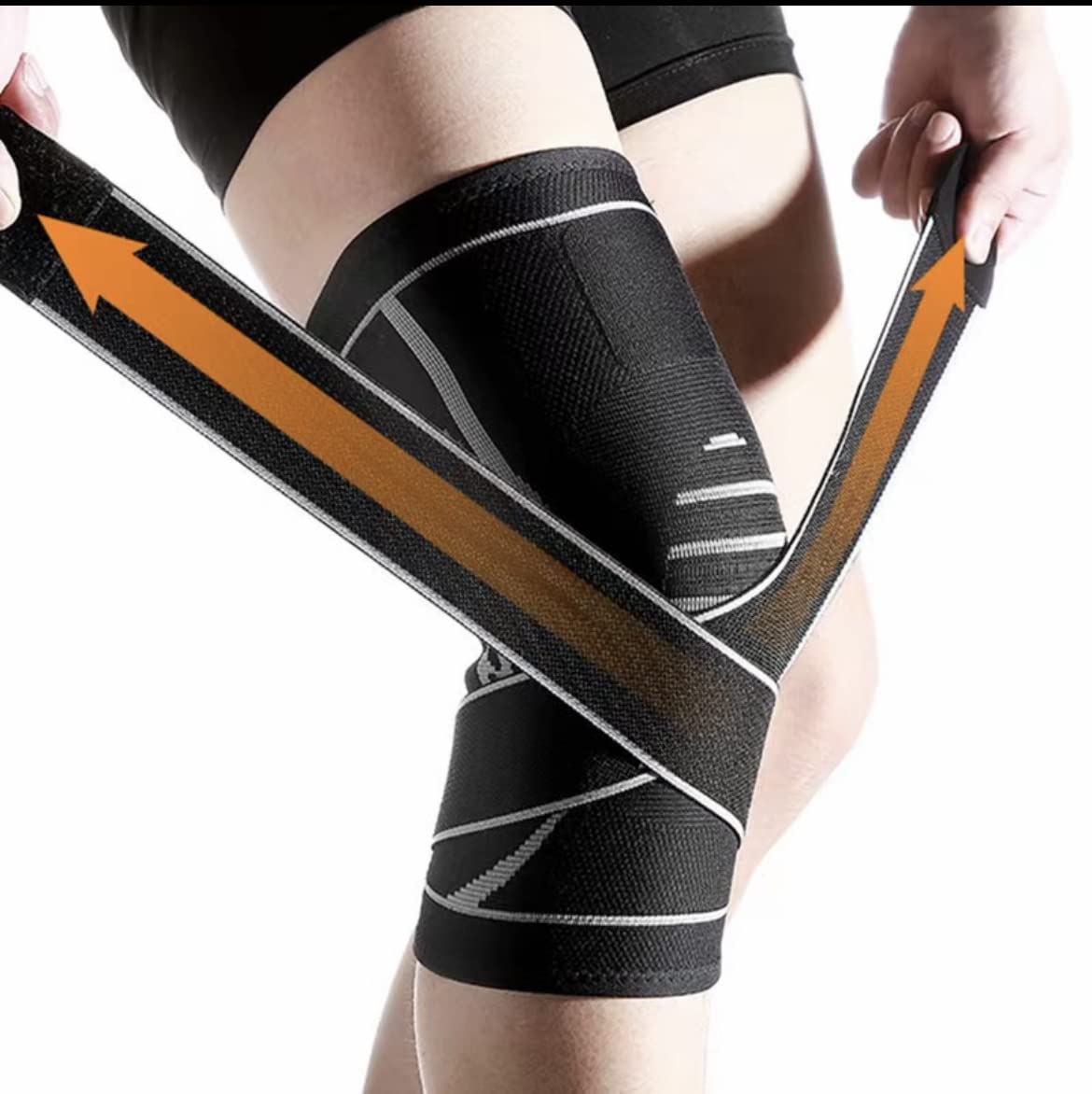Kyomipedics Professional Knee Sleeve Knee Brace Knee Support Knee Pain Relief Workout Arthritis Joint Recovery Running Gym Men and Women-Medium
