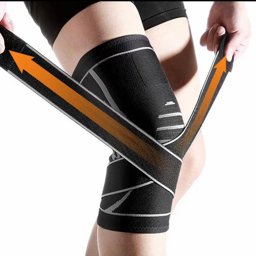 Kyomipedics Professional Knee Sleeve Knee Brace Knee Support Knee Pain Relief Workout Arthritis Joint Recovery Running Gym Men and Women-Medium