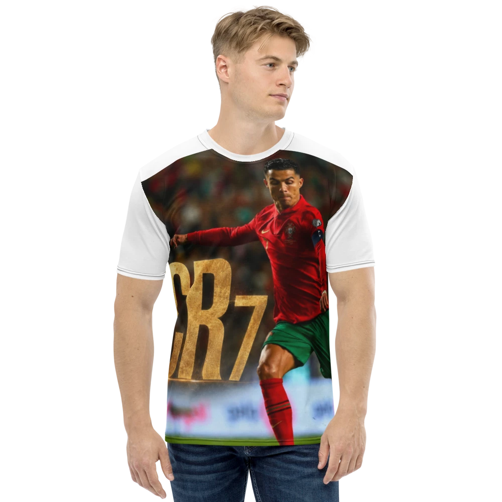 All-Over Print Men's Crew Neck T-Shirt