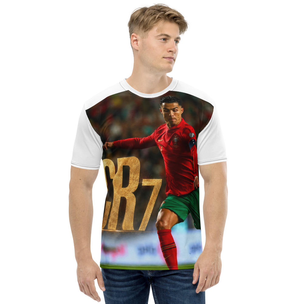 All-Over Print Men's Crew Neck T-Shirt