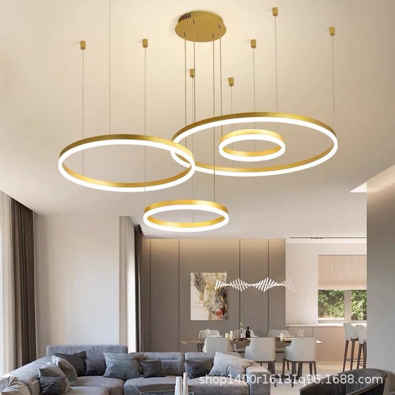 Modern Minimalist Chandelier - Creative Round Light