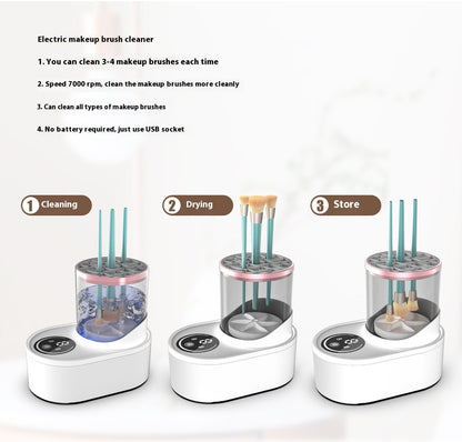 Rechargeable Electric Makeup Brush Cleaner