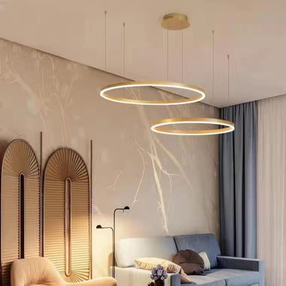 Modern Minimalist Chandelier - Creative Round Light