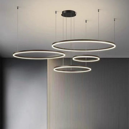 Modern Minimalist Chandelier - Creative Round Light