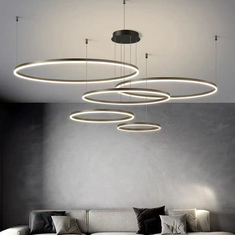 Modern Minimalist Chandelier - Creative Round Light