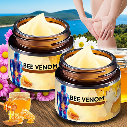 2PCS Bee Venom CreamBee Venom Advanced Joint and Bone Cream Bee Venom Joint Cream Advanced Professional New Bee Venom Professional Cream for Back Neck Hands Knee