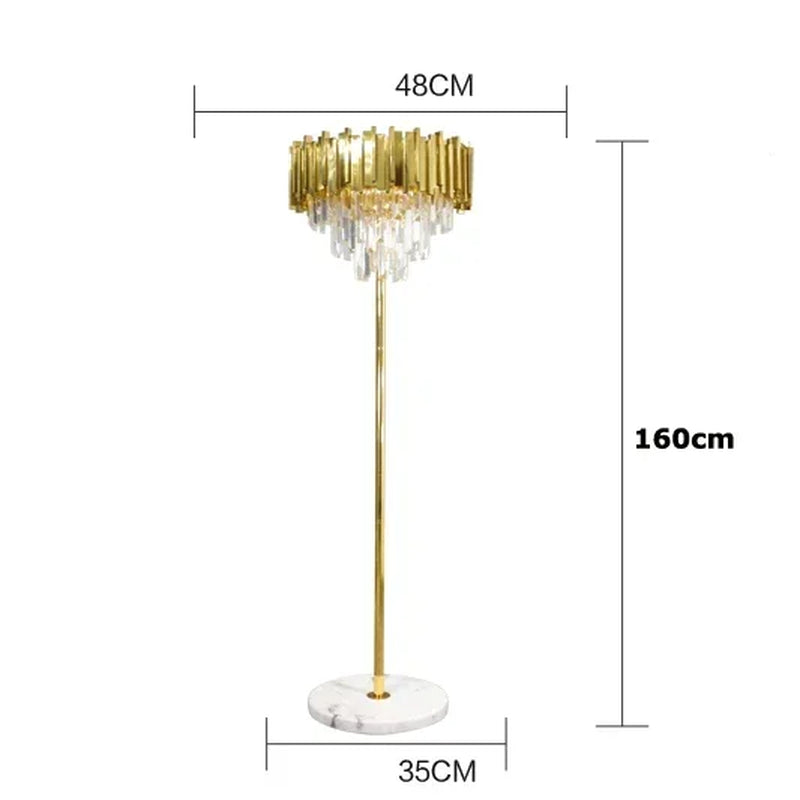 Modern Gold/Black Luxury Crystal Chandeliers LED Pendant /Ceiling Light Fixture for Living Room Hotel Hall Decor Hanging Lamp