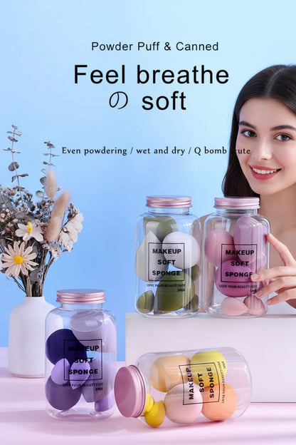 7pcs Makeup Sponge Set for Foundation and Concealer